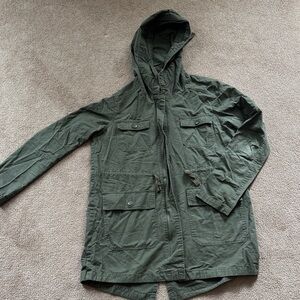 Love Tree Olive Military Field Jacket